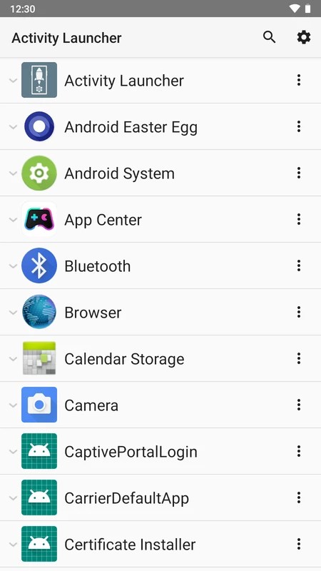 Activity Launcher 2.0.0 APK for Android Screenshot 1