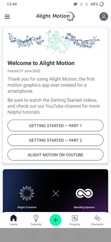 Alight Motion 5.0.200.1000653 APK for Android Screenshot 1
