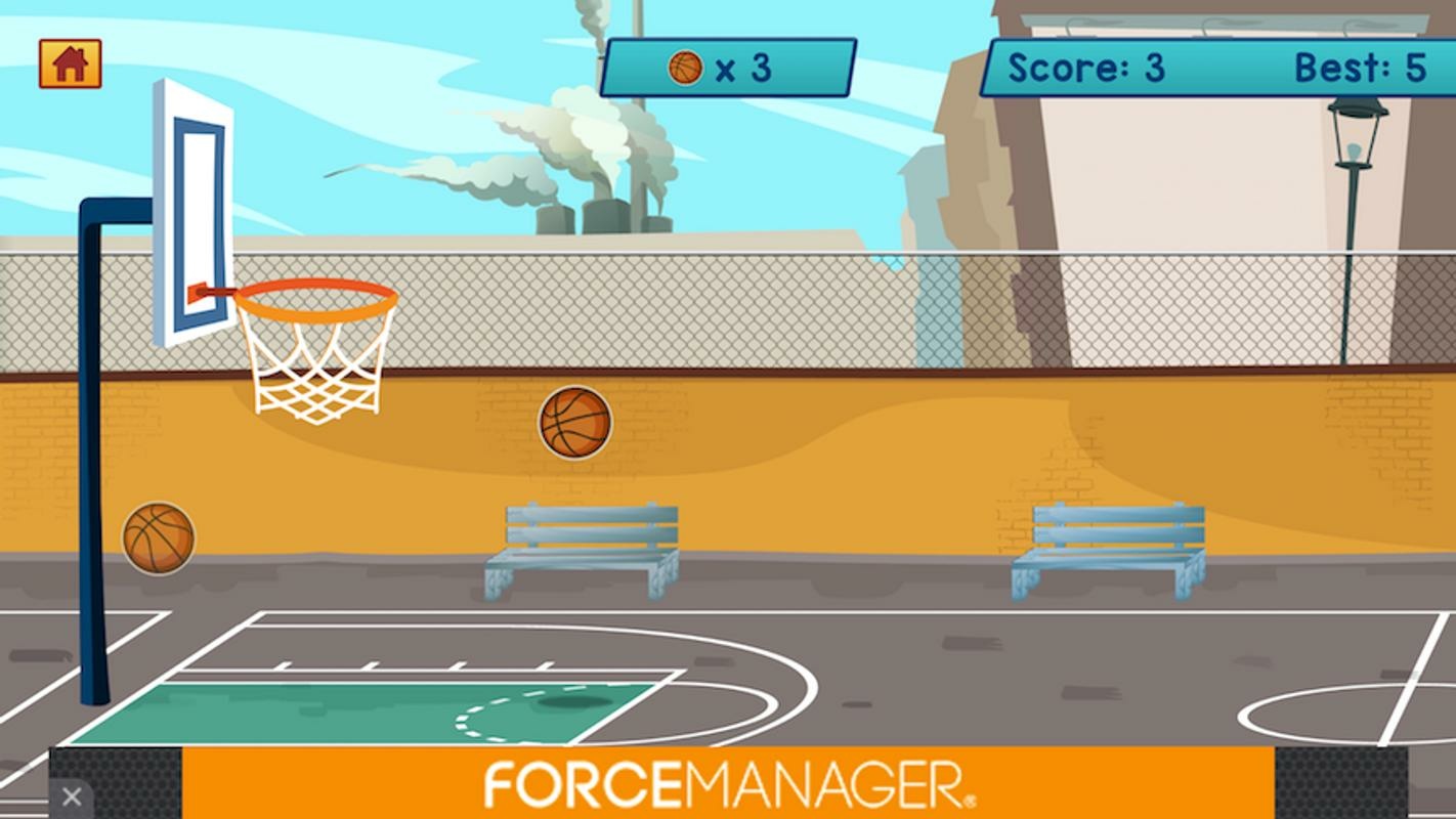 Basketball Bubble Toss Burst Free Mega Super Games 1.03 APK for Android Screenshot 1