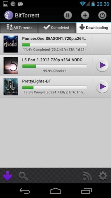 BitTorrent 8.2.1 APK for Android Screenshot 1