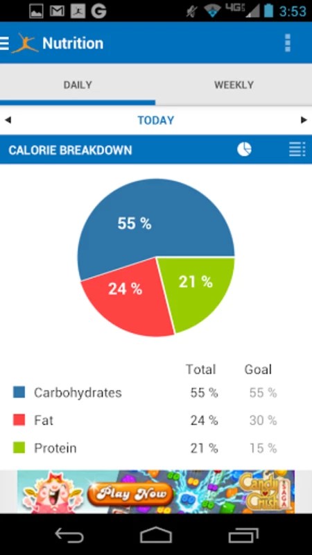 Calorie Counter – MyFitnessPal 24.11.0 APK feature