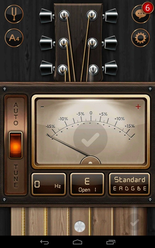 Chromatic Guitar Tuner 3.3.1 APK for Android Screenshot 1