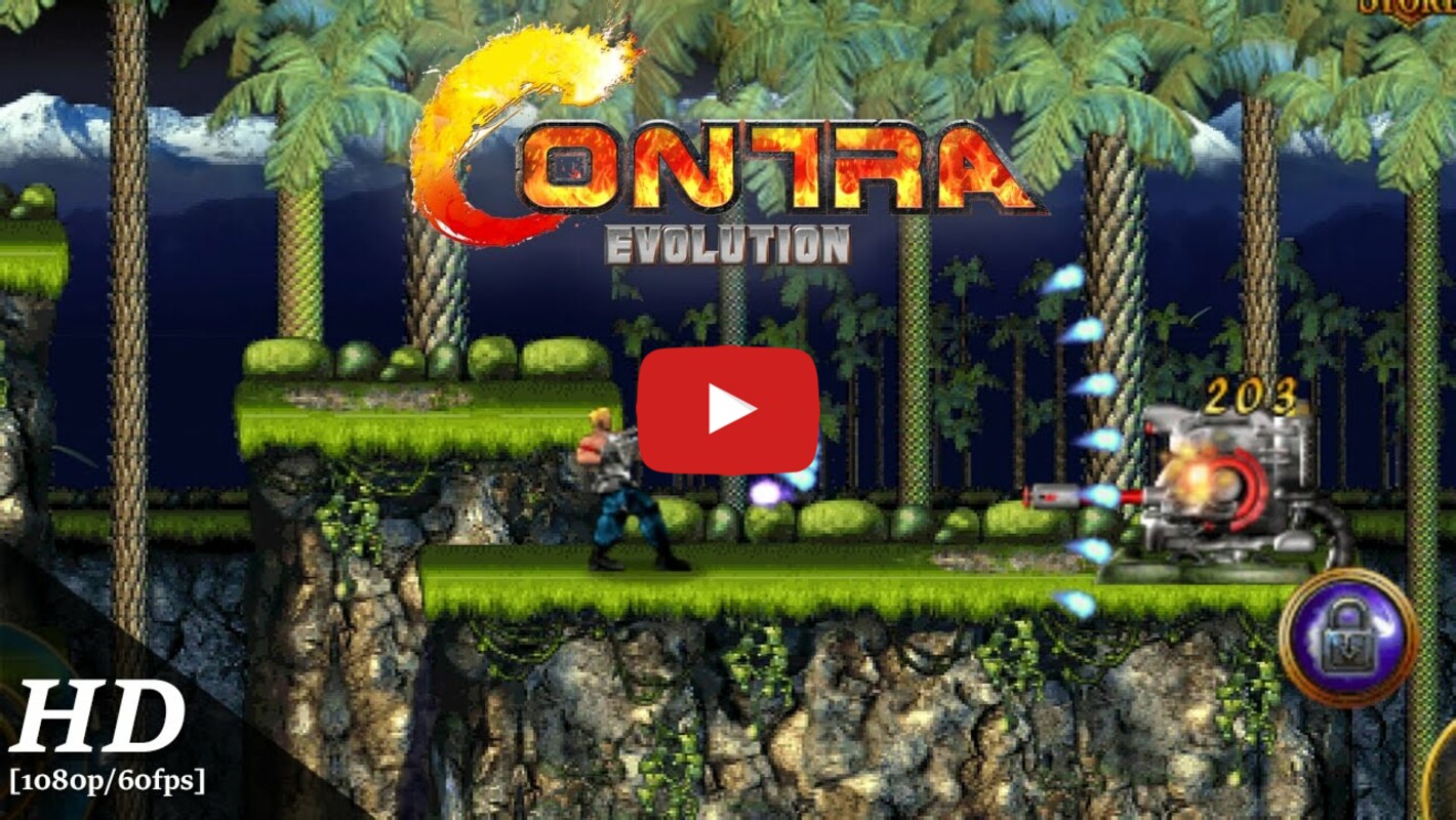 Contra: Evolution 1.3.2 APK for Android Screenshot 1