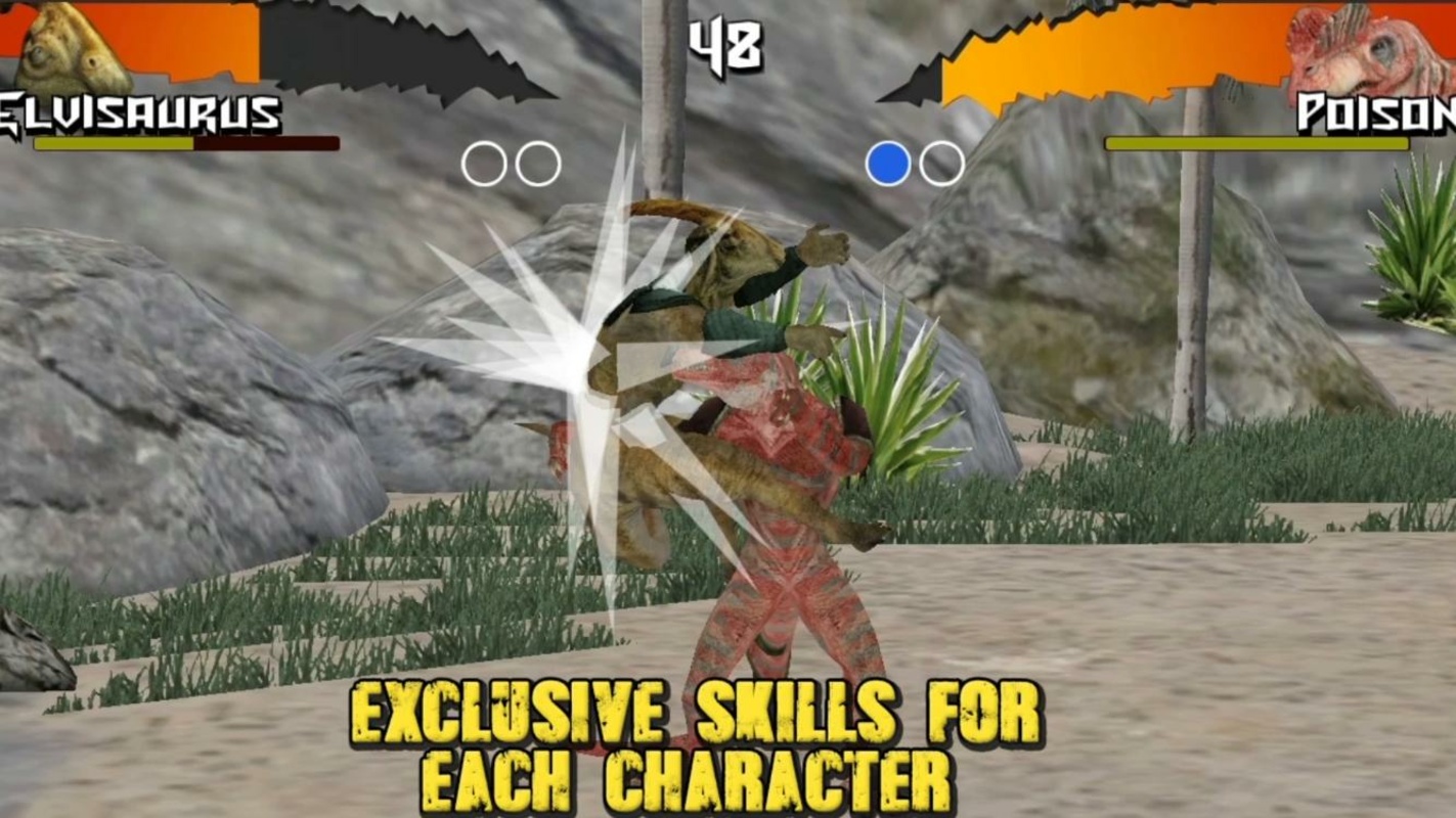 Dinosaurs Free Fighting Game 1.7 APK for Android Screenshot 1