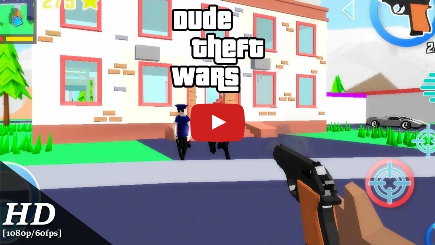 Dude Theft Wars 0.9.0.9B2 APK for Android Screenshot 1