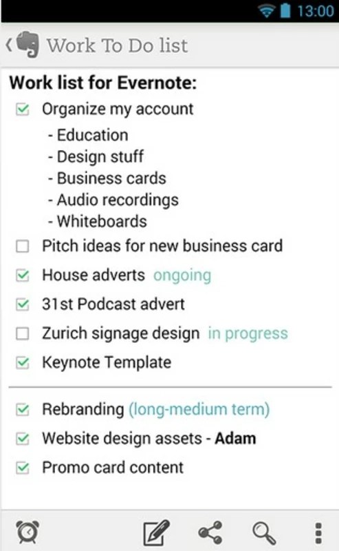 Evernote 10.81.0 APK for Android Screenshot 2