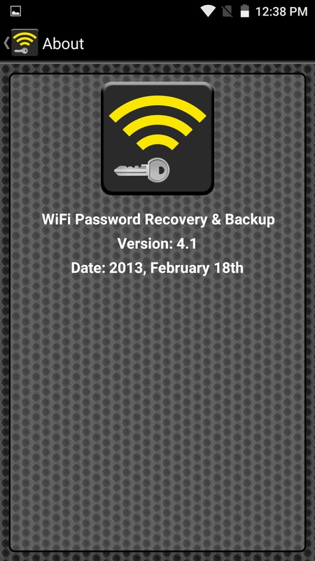 FREE WiFi Password Recovery 4.3 APK feature