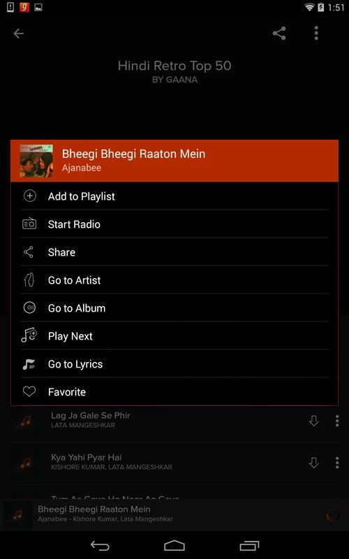 Gaana Hindi Songs Online 8.45.3 APK for Android Screenshot 1
