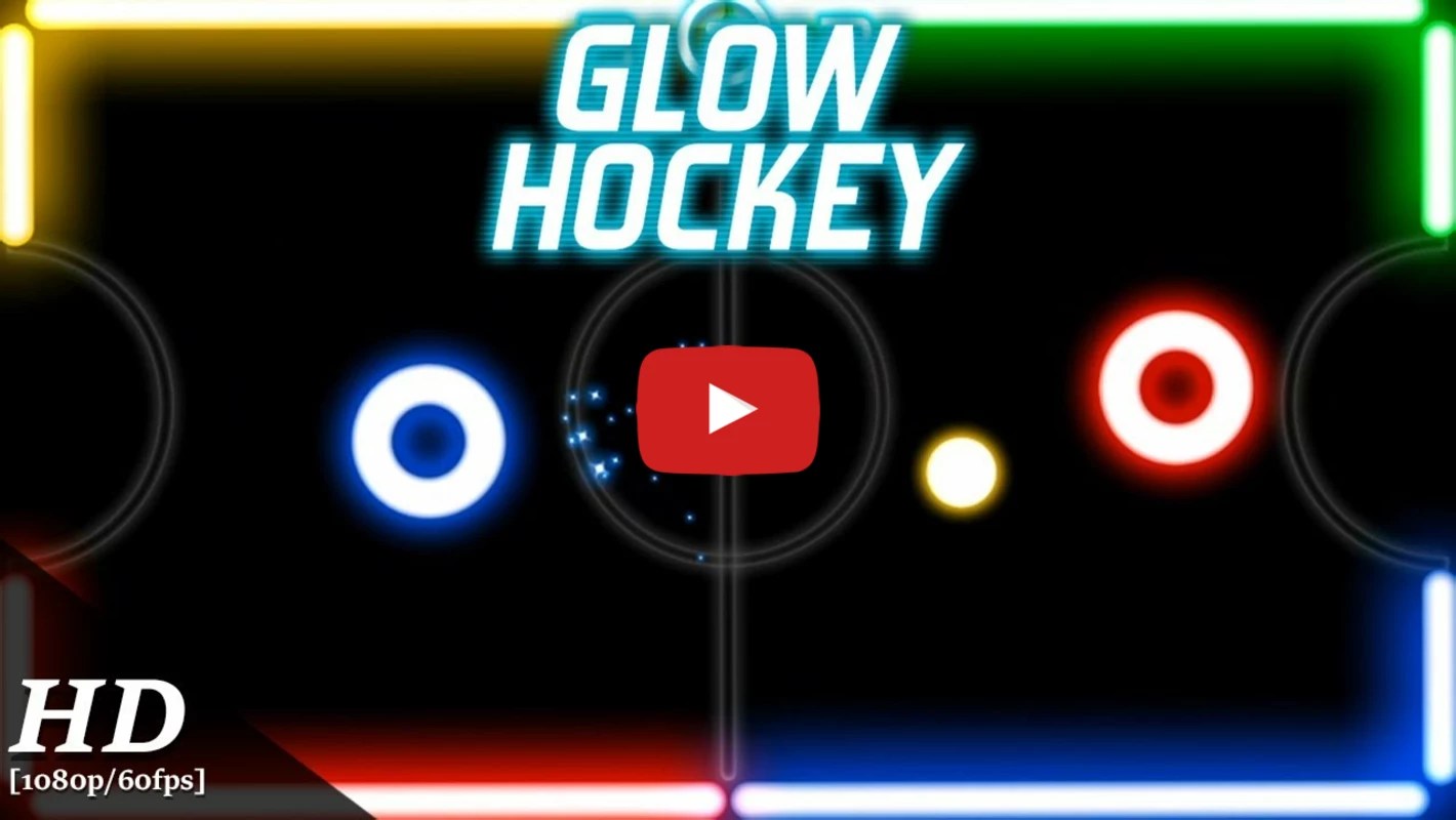 Glow Hockey 1.5.0 APK for Android Screenshot 1