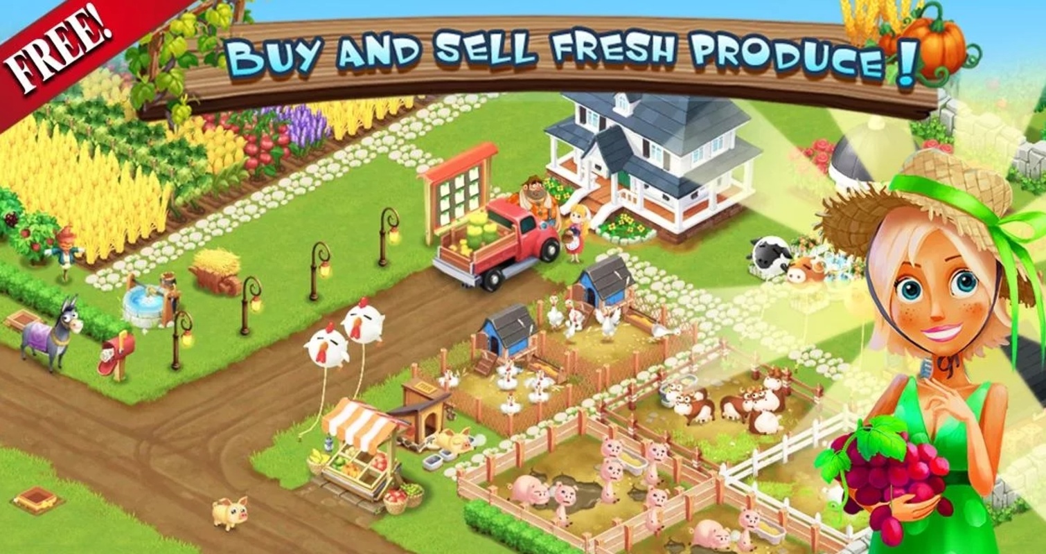Happy Farm: Candy Day 2.7.5 APK feature