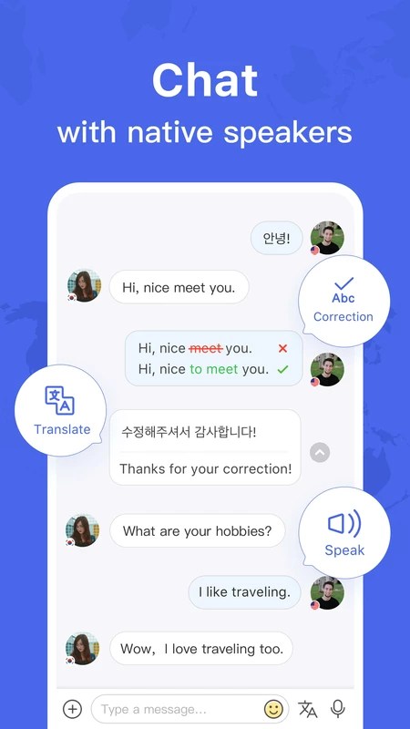 HelloTalk 5.5.50 APK for Android Screenshot 1