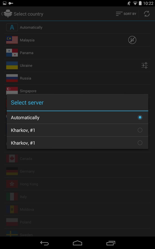 Hideman VPN 6.0.2 APK for Android Screenshot 1