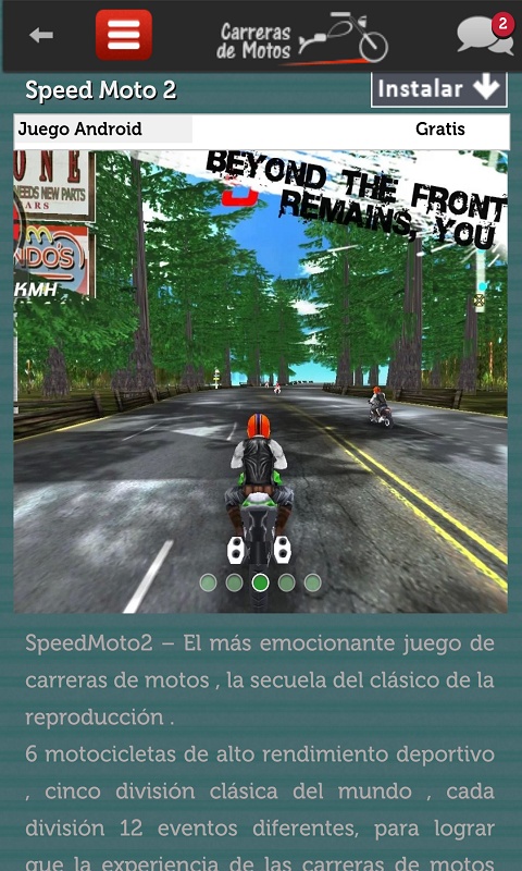 Juegos de Carreras de Motos 1.8.2 APK feature