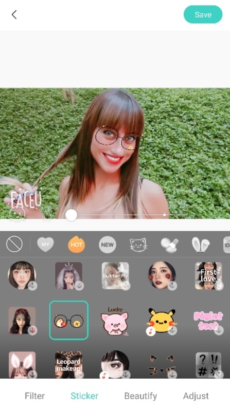 FaceU 5.5.4 APK for Android Screenshot 1