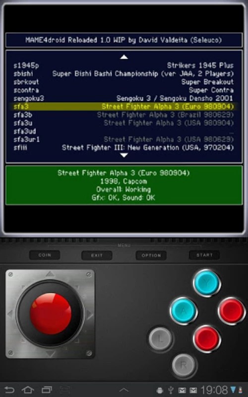 MAME4droid Reloaded 1.16.9 APK for Android Screenshot 1