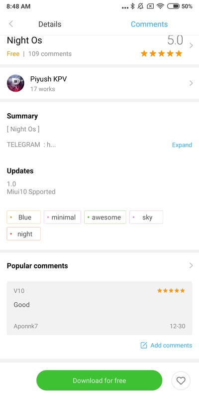 Xiaomi Themes 2.3.4.4-global APK for Android Screenshot 1