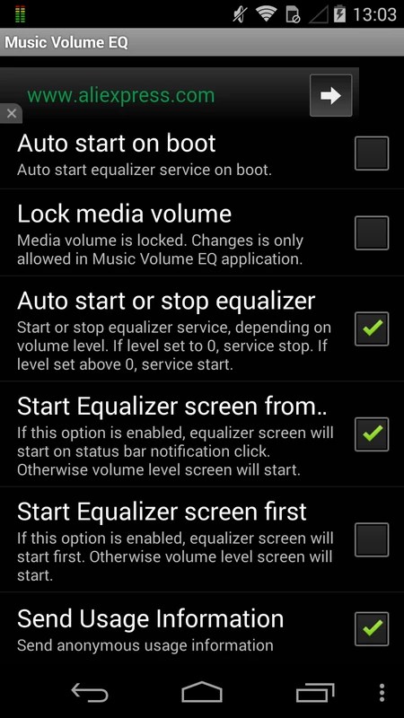 Music Volume EQ 6.9 APK for Android Screenshot 1