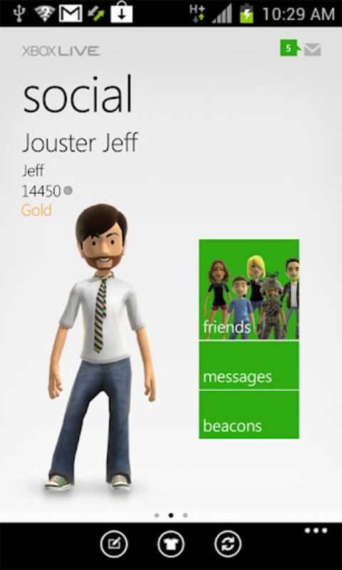 My Xbox LIVE 1.6 APK feature