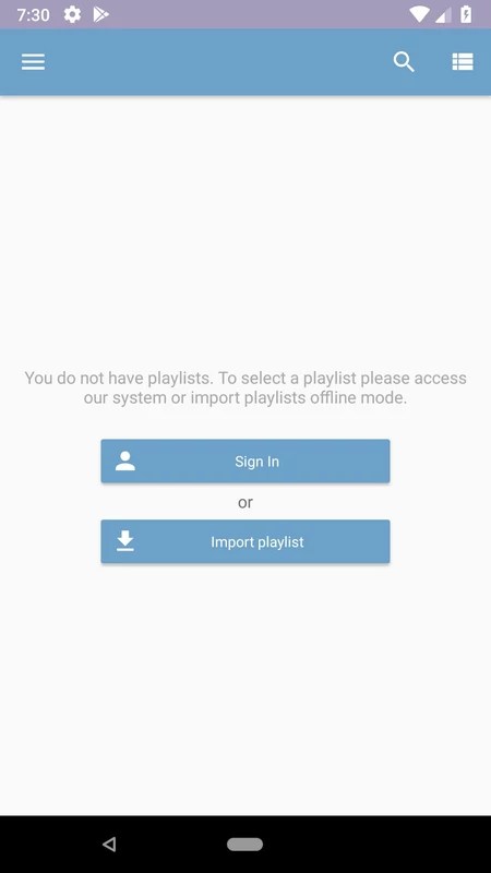OttPlayer 7.0.3 APK for Android Screenshot 1