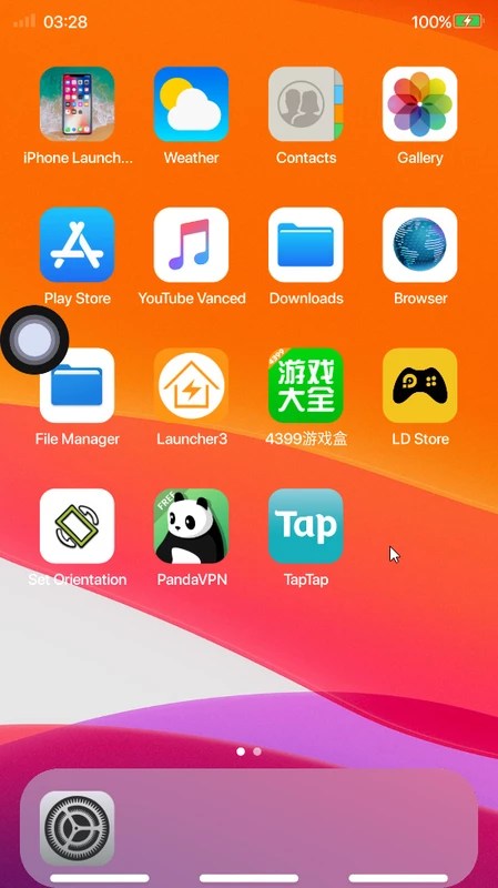 Launcher iPhone 9.3.6 APK for Android Screenshot 1