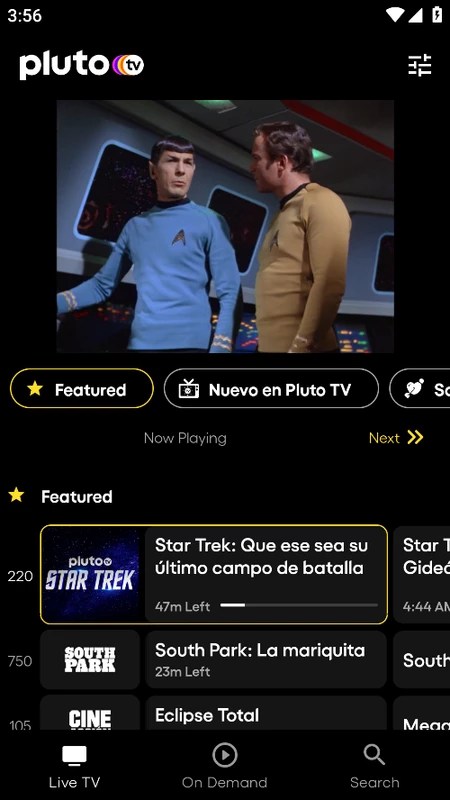 Pluto TV 5.37.0 APK for Android Screenshot 1