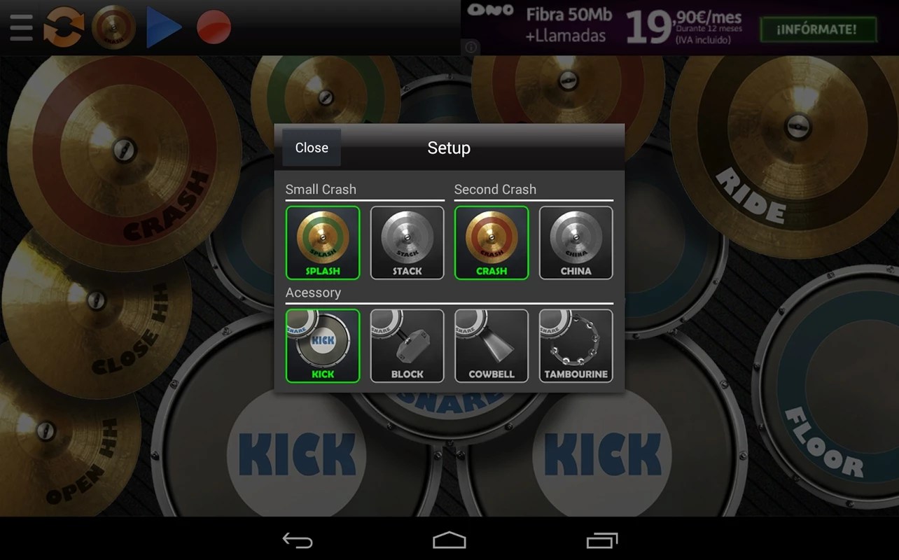 REAL DRUM: Electronic Drum Set 10.51.1 APK feature
