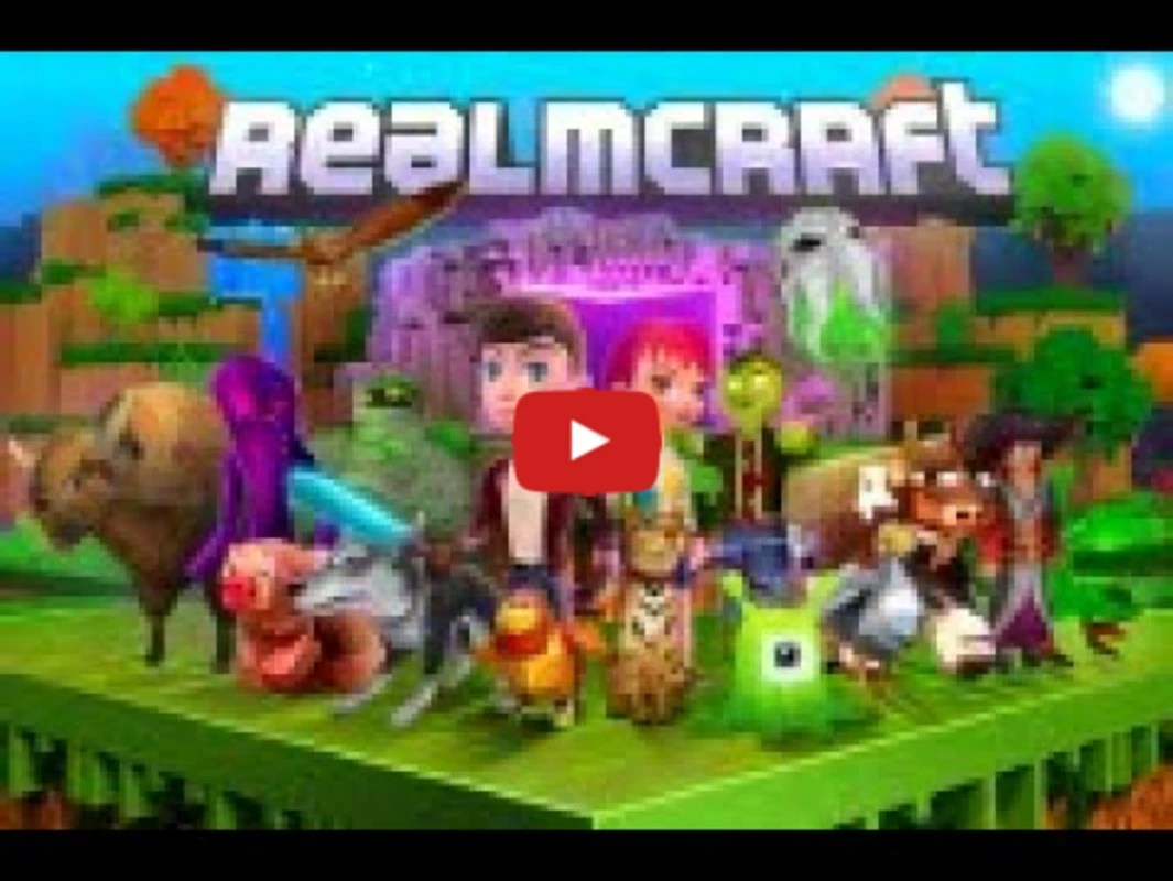 RealmCraft 3D Mine Block World 6.0.7 APK for Android Screenshot 1