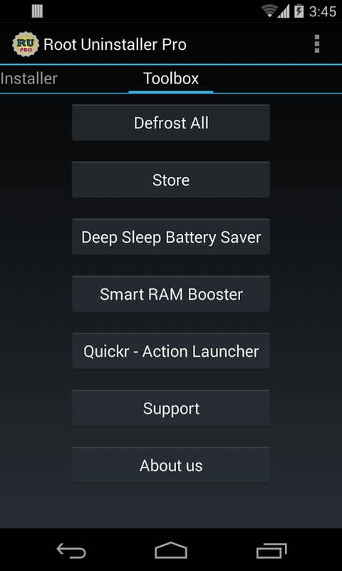 Root Uninstaller 8.5 APK for Android Screenshot 1