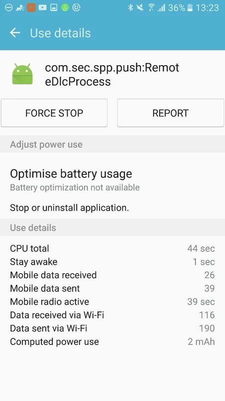 Samsung Push Service 3.4.13.2 APK for Android Screenshot 1