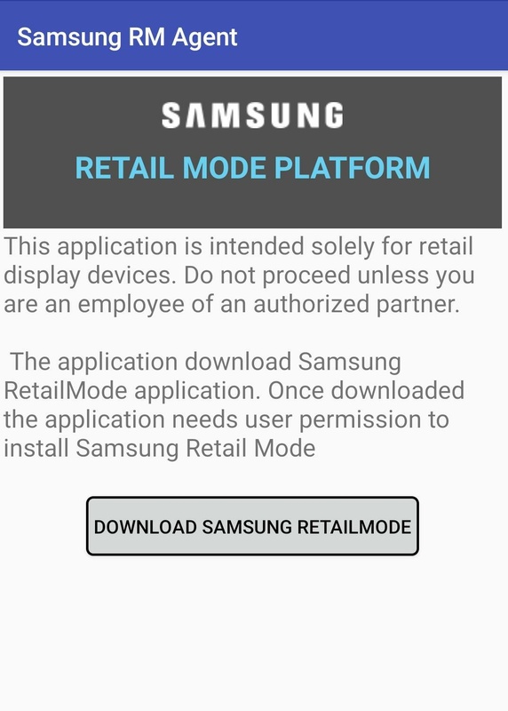 Samsung Retail Mode 5.33.18-main APK for Android Screenshot 1