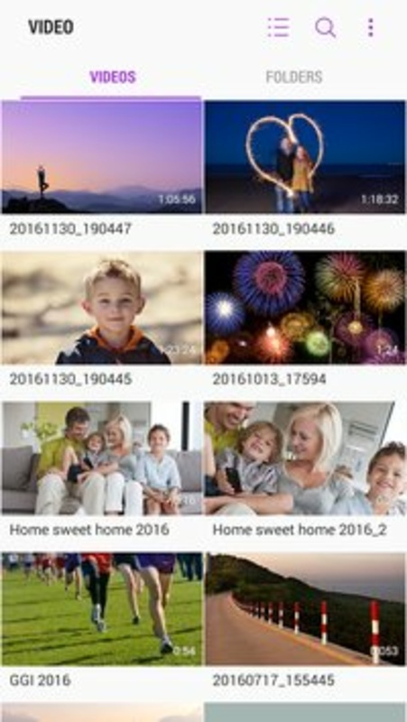 Samsung Video Library 1.4.22.81 APK for Android Screenshot 1