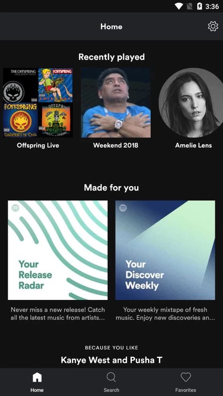 Spotify Lite 1.9.0.56456 APK for Android Screenshot 1
