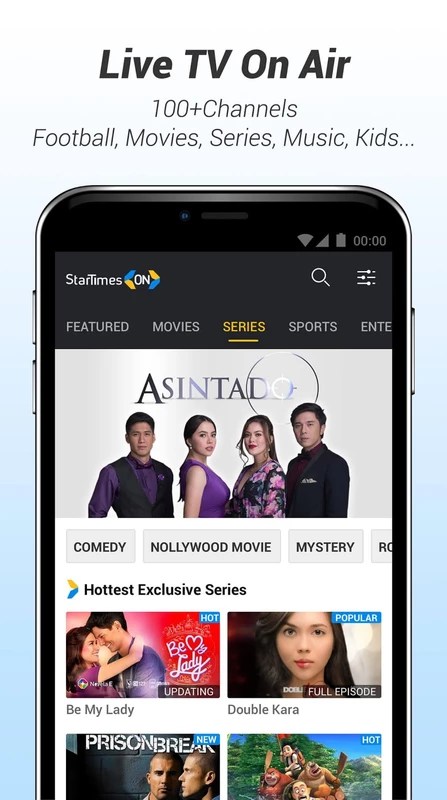 StarTimes ON 6.9.3 APK for Android Screenshot 1