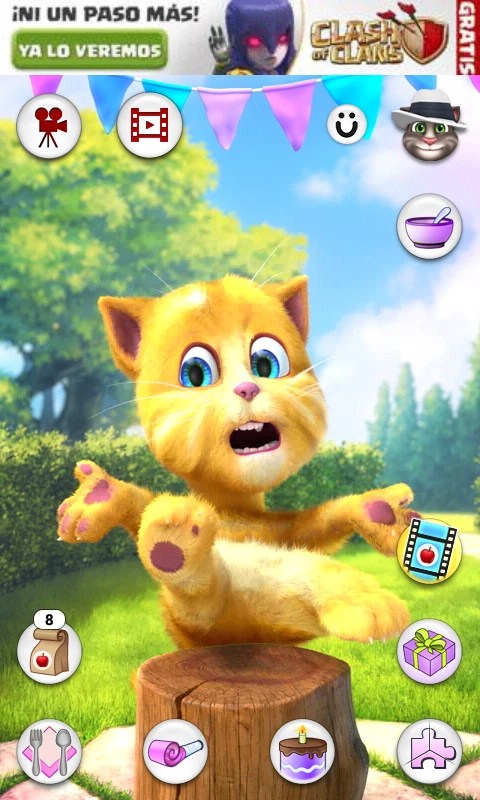 Talking Ginger 2 3.3.4.117 APK for Android Screenshot 1