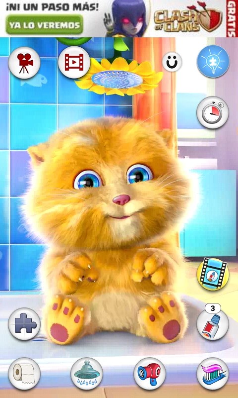 Talking Ginger 3.3.2.158 APK for Android Screenshot 1