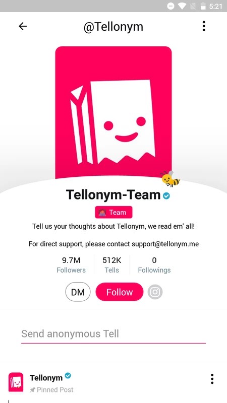 Tellonym 3.98.1 APK for Android Screenshot 1