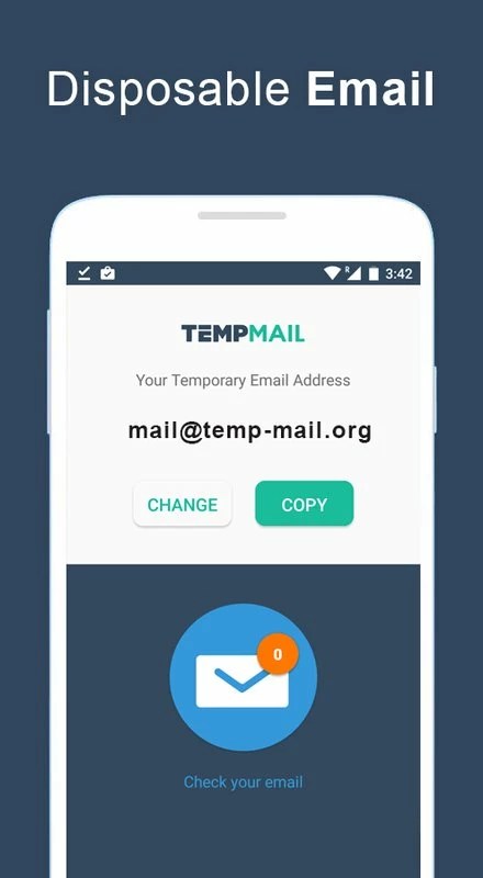 TempMail – Email Temporal 3.43 APK for Android Screenshot 1