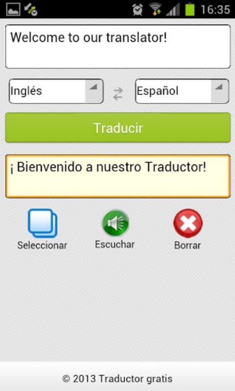 Traductor 12 APK for Android Screenshot 1