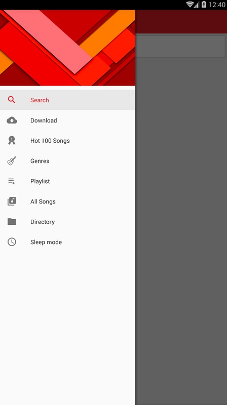 Tube MP3 Player 2.1 APK for Android Screenshot 1
