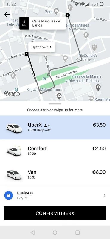 Uber 4.518.10001 APK for Android Screenshot 5