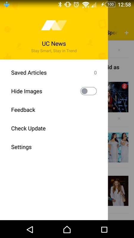 UC News 2.0.3.1058 APK for Android Screenshot 1