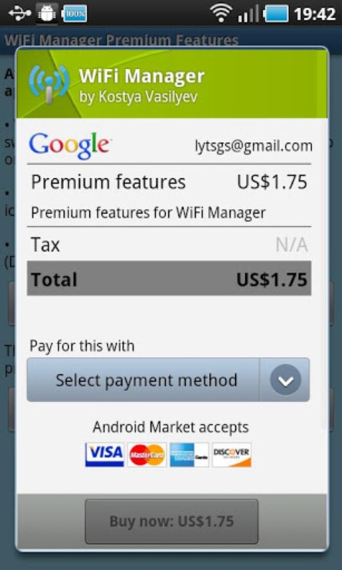 WiFi Manager 4.3.0-230-nicolas APK for Android Screenshot 1