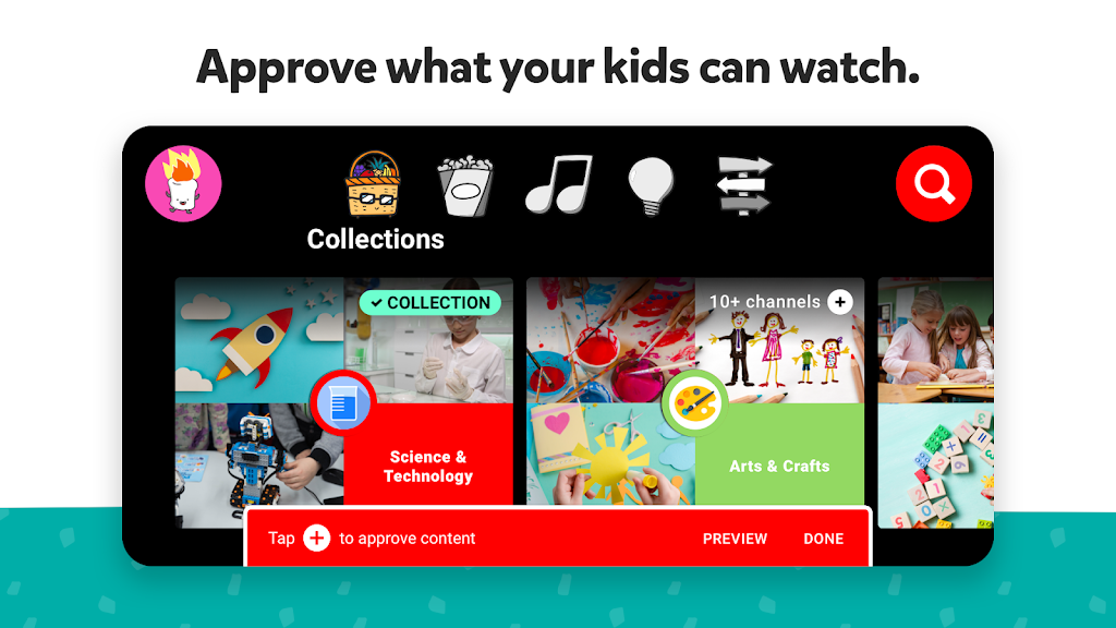YouTube Kids 9.12.1 APK for Android Screenshot 4