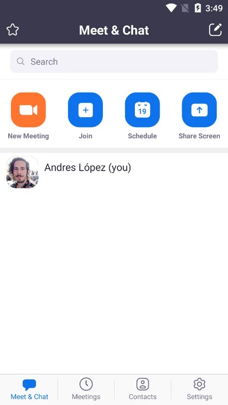 ZOOM Cloud Meetings 5.17.11.20383 APK for Android Screenshot 1