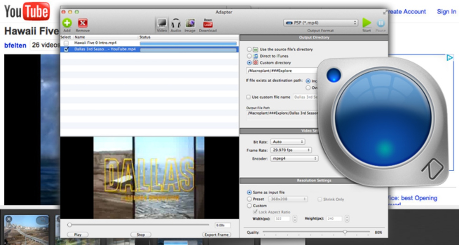 Adapter 2.1.6 for Mac Screenshot 1