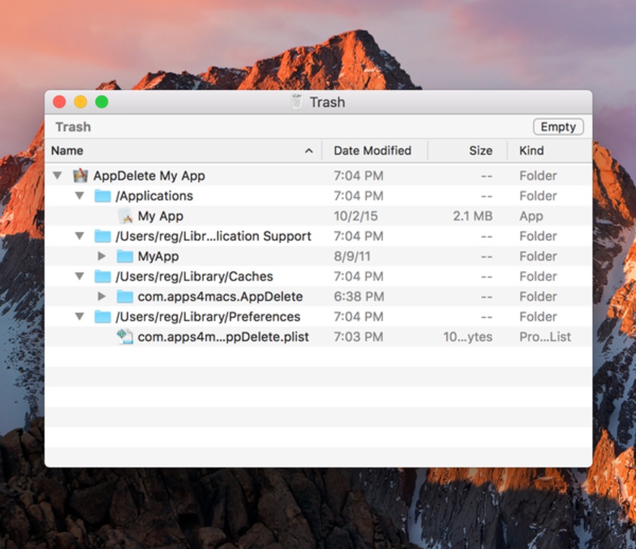 AppDelete 4.3.3 for Mac Screenshot 1