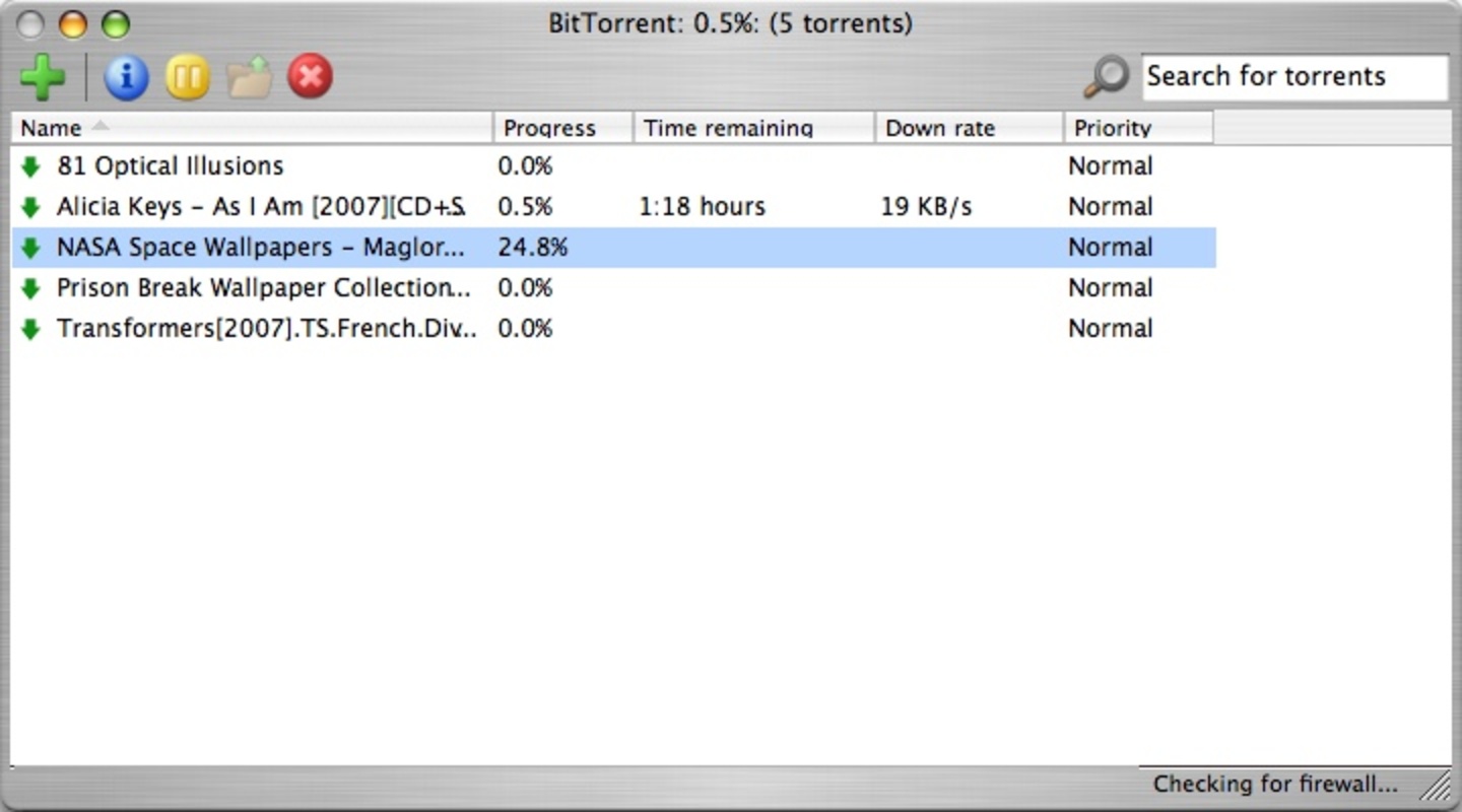BitTorrent 7.4.3.45549 for Mac Screenshot 1