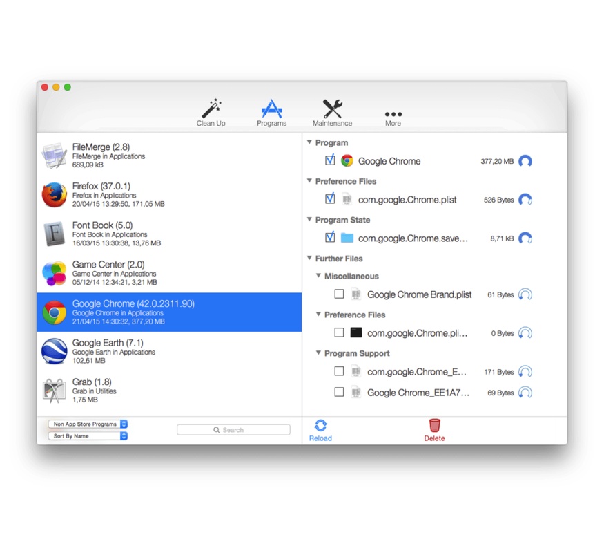 CleanApp 5.1.3 for Mac Screenshot 2