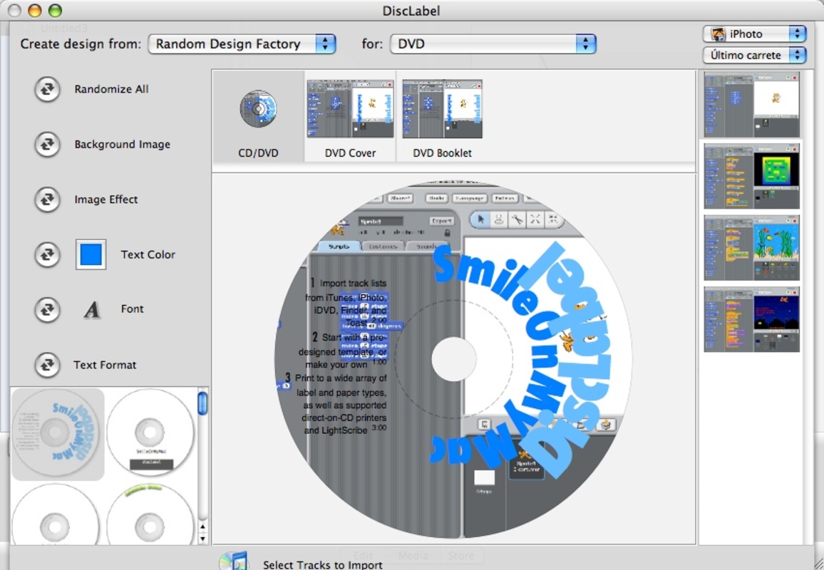 DiscLabel 6.4 for Mac Screenshot 1