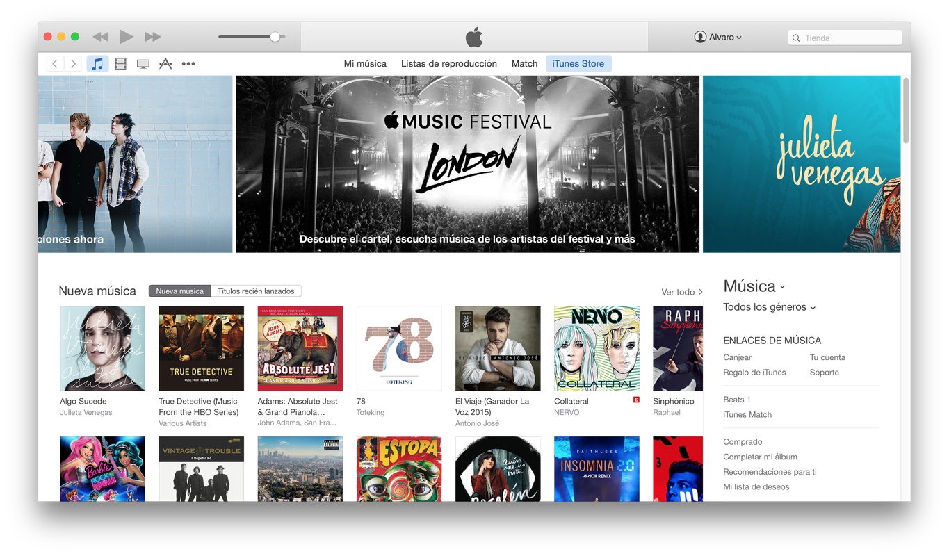 iTunes 12.8.3 for Mac Screenshot 1